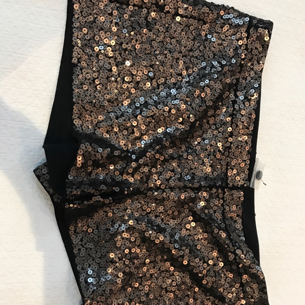 NEVER WORN size 10 Express sequin shorts